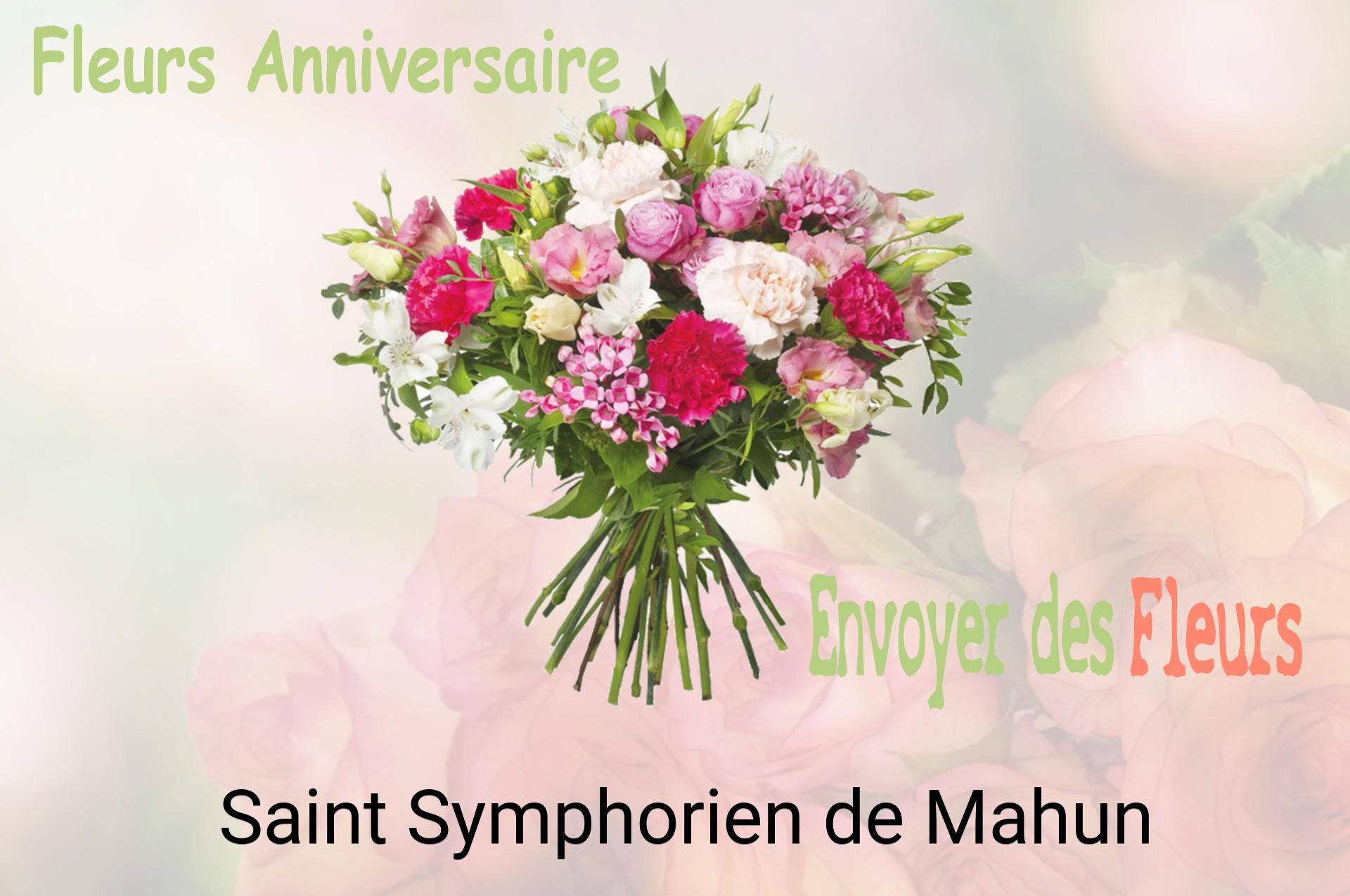 Bouquet de fleurs d’anniversaire livré à Saint-Symphorien-de-Mahun