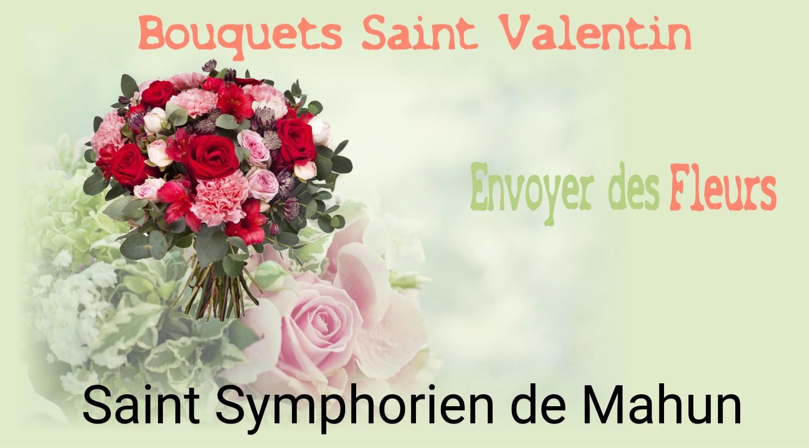 Roses de Saint-Valentin livrées à Saint-Symphorien-de-Mahun